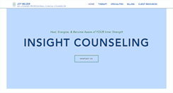 Desktop Screenshot of insightcounselingnd.com