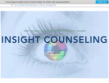 Tablet Screenshot of insightcounselingnd.com